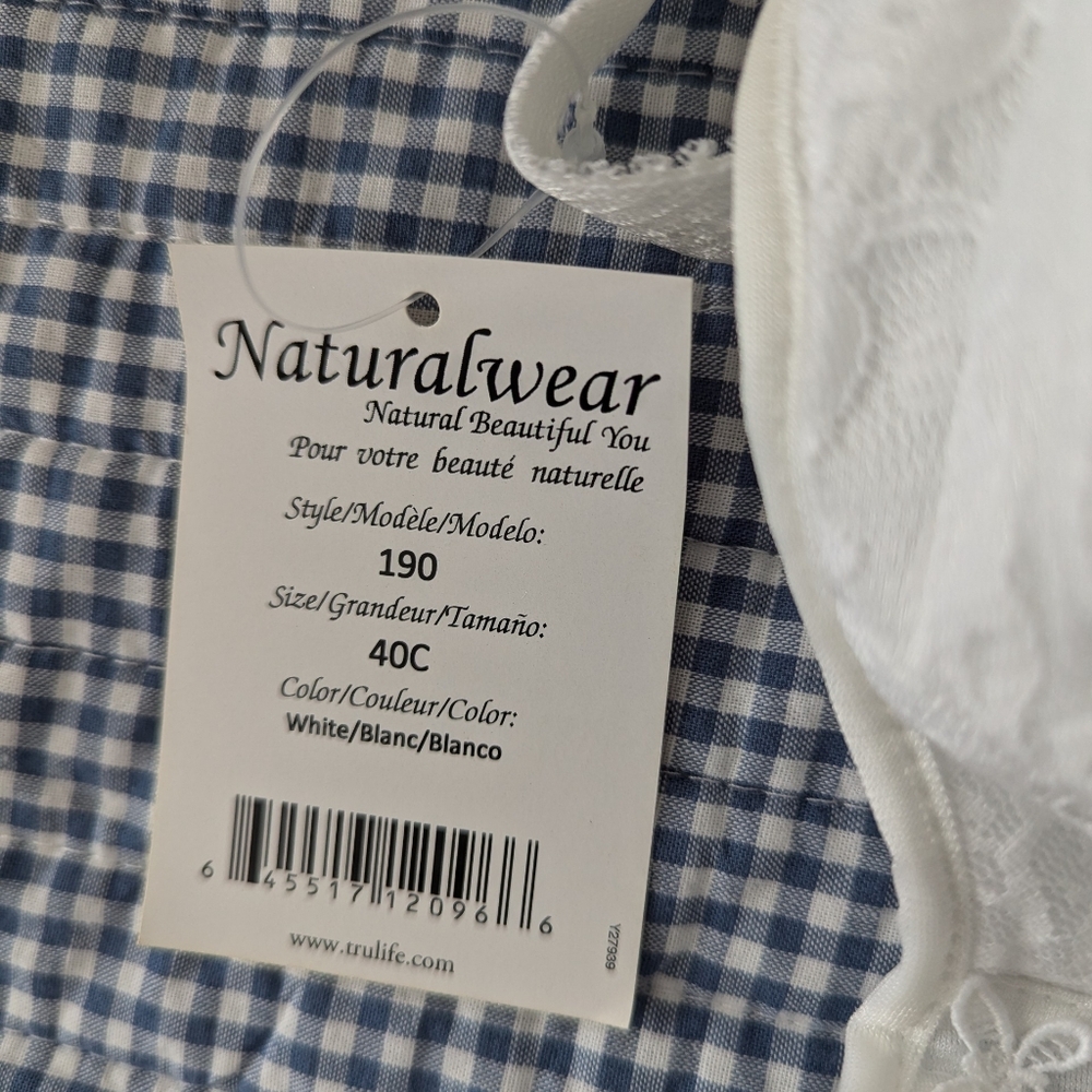 Naturalwear Mastectomy Bra Size 40C - Picture 2 of 6